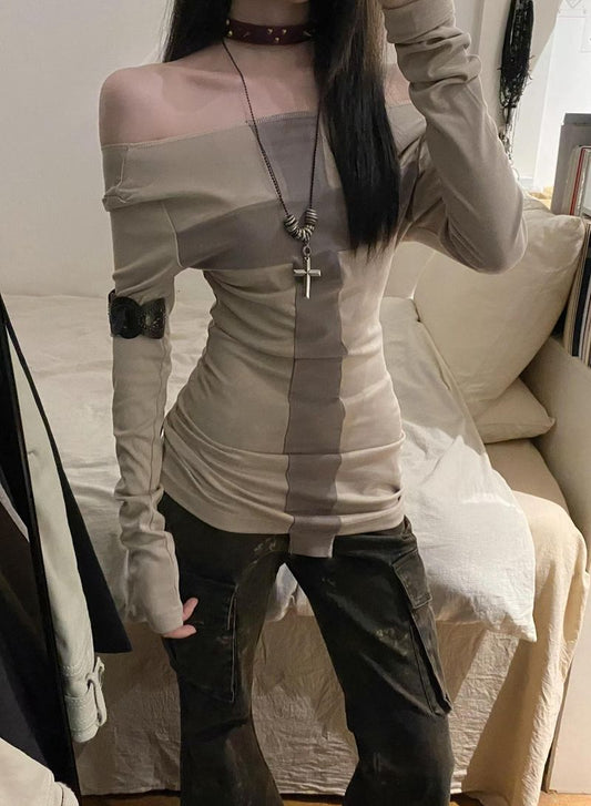 Womens Slim Fit Long Sleeve T-shirt